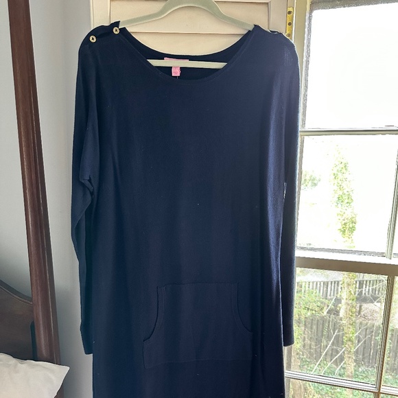 NWT Lilly Pulitzer Sweater Dress Size L - Picture 1 of 2